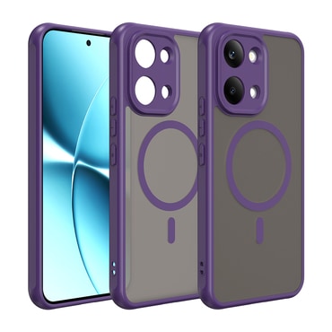 Hibrid tok "HaloFrost II MagSafe" Xiaomi Poco X8 Pro Max készülékhez - purple