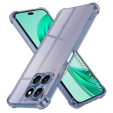 TPU gél tok Techsuit "Shockproof" Honor X8b 4G készülékhez - smoke black