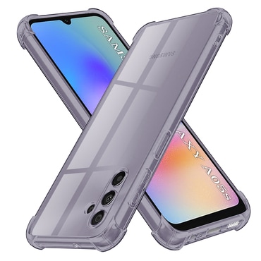 TPU gél tok Techsuit "Shockproof" Samsung Galaxy A05s készülékhez - smoke black