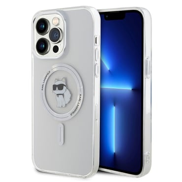 Tok Karl Lagerfeld "IML MagSafe" iPhone 14 Pro Max készülékhez - transparent choupette