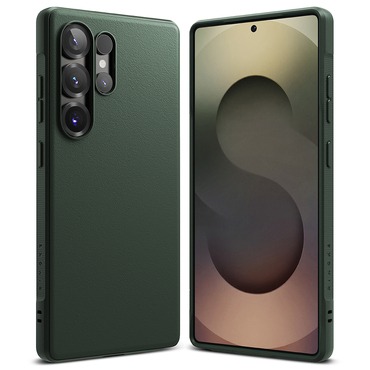 Tok Ringke "Onyx" Samsung Galaxy S25 Ultra készülékekhez - dark green
