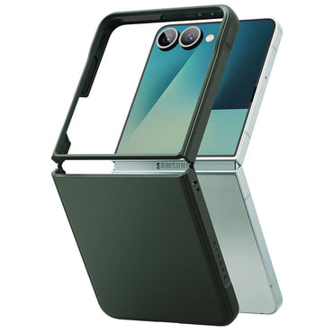 Tok Ringke "Onyx" Samsung Galaxy Z Flip7 készülékekhez - dark green