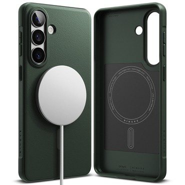 Tok Ringke "Onyx Magnetic" Samsung Galaxy S26 Plus készülékekhez - dark green