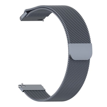 Univerzális fém szíj Techsuit "W009" 18mm okosórákhoz - kék