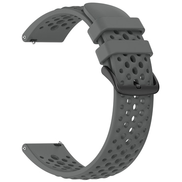 Univerzális szíj Techsuit "W083" 22mm okosórákhoz - szürke