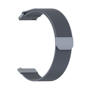 Univerzális fém szíj Techsuit "W009" 20mm okosórákhoz - kék