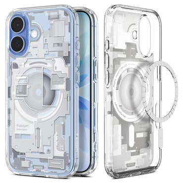 Tok Spigen "Ultra Hybrid Mag" iPhone 17 készülékekhez - zero one zero one white
