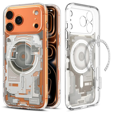 Tok Spigen "Ultra Hybrid Mag" iPhone 17 Pro Max készülékekhez - zero one zero one natural titanium