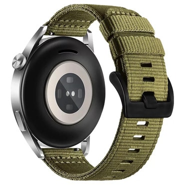 Univerzális szíj Techsuit "W070" 22mm okosórákhoz - zöld