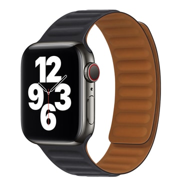 Szilikon szíj Techsuit "W035" Apple Watch készülékhez (42mm / 44mm / 45mm / 46mm / 49mm) - fekete