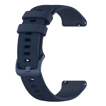 Univerzális szilikon szíj Techsuit "W006" 18mm okosórákhoz - kék