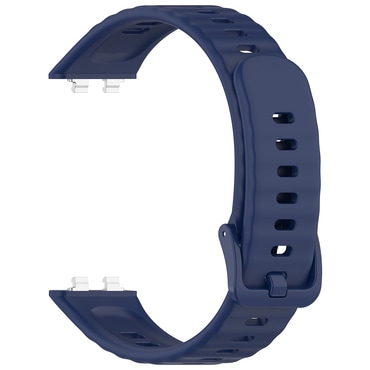 Silikon szíj Techsuit "W082" Huawei Band 11 / Band 11 Pro készülékhez - tengerészkék