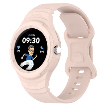 Silikon szíj Techsuit "W066" Google Pixel Watch / Watch 2 / Watch 3 41mm / Watch 4 41mm készülékhez - rózsaszín