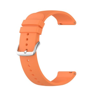 Univerzális szilikon szíj Techsuit "W001" 20mm okosórákhoz - narancssárga
