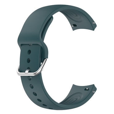 Univerzális szilikon szíj Techsuit "W003" 22mm okosórákhoz - zöld