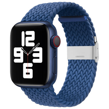 Najlonszíj Techsuit "W032" Apple Watch (42 / 44 / 45 / 46 / 49mm) készülékhez - kék