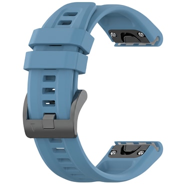 Univerzális szilikon szíj Techsuit QuickFit "W060" 22mm okosórákhoz - világoskék