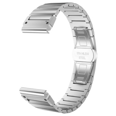 Univerzális acélszíj Techsuit QuickFit "W012" 26mm okosórákhoz - ezüst