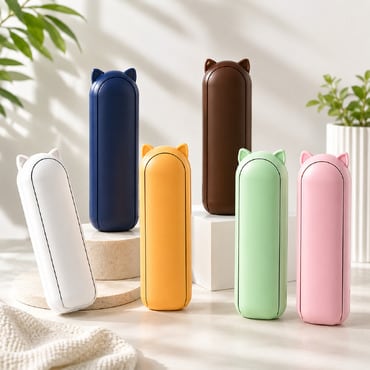 Prenosni ventilator Techsuit "HZ001" USB polnjenje, 2000mAh, tri hitrosti