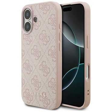 Tok Guess "Hardcase 4G Classic" iPhone 17 készülékekhez - pink