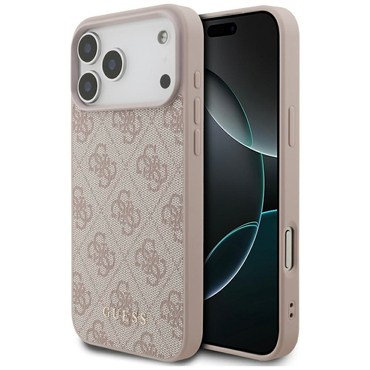 Tok Guess "Hardcase 4G Classic" iPhone 17 Pro Max készülékekhez - pink