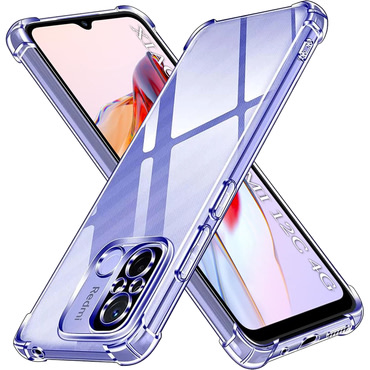 TPU gél tok Techsuit "Shockproof" Xiaomi Redmi 12C készülékhez - clear