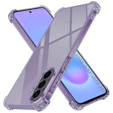 TPU gél tok Techsuit "Shockproof" Samsung Galaxy A57 készülékhez - smoke black