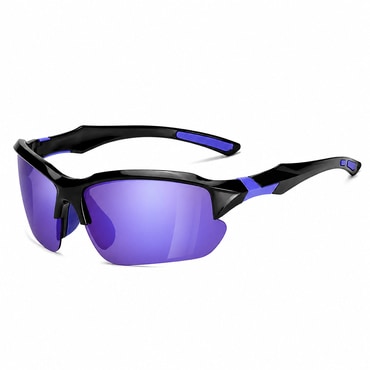 Kerékpáros szemüveg Techsuit "9301" UV védelemmel, unisex - lila