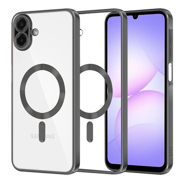 Tok Techsuit "Luxury Crystal MagSafe" Samsung Galaxy A07 készülékhez - fekete