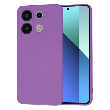 Techsuit SoftFlex szilikon tok Xiaomi Redmi Note 13 4G készülékhez - lila