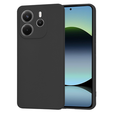 Techsuit SoftFlex szilikon tok Xiaomi Redmi Note 14 4G készülékhez - fekete