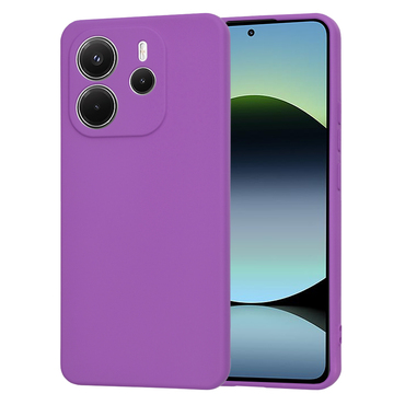 Techsuit SoftFlex szilikon tok Xiaomi Redmi Note 14 4G készülékhez - lila
