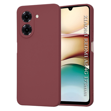 Techsuit SoftFlex szilikon tok Xiaomi Redmi A5 készülékhez - sötétpiros