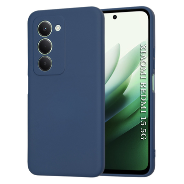 Techsuit SoftFlex szilikon tok Xiaomi Redmi 15 4G / 5G készülékhez - kék