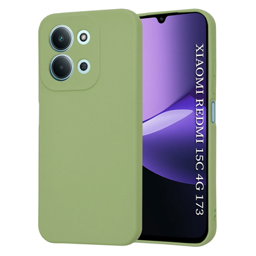 Techsuit SoftFlex szilikon tok Xiaomi Redmi 15C 4G / 5G készülékhez - matcha