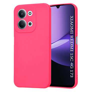 Techsuit SoftFlex szilikon tok Xiaomi Redmi 15C 4G / 5G készülékhez - rózsaszín
