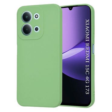 Techsuit SoftFlex szilikon tok Xiaomi Redmi 15C 4G / 5G készülékhez - menta