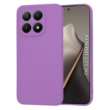 Techsuit SoftFlex szilikon tok Xiaomi 15T készülékhez - lila