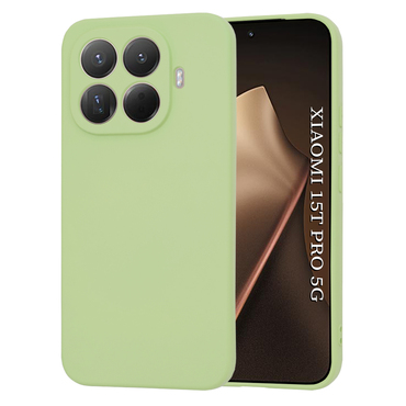 Techsuit SoftFlex szilikon tok Xiaomi 15T Pro készülékhez - matcha