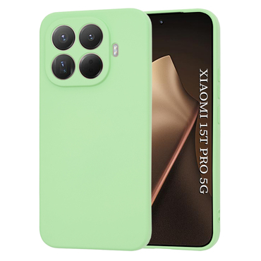 Techsuit SoftFlex szilikon tok Xiaomi 15T Pro készülékhez - menta