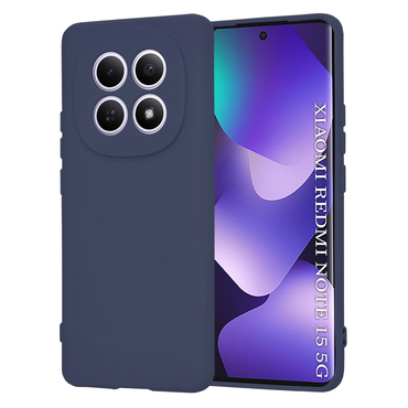 Techsuit SoftFlex szilikon tok Xiaomi Redmi Note 15 4G / Redmi Note 15 5G / Poco M8 készülékhez - kék