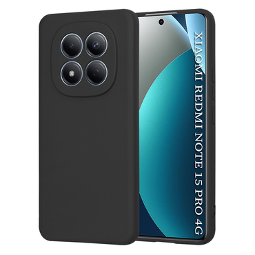 Techsuit SoftFlex szilikon tok Xiaomi Redmi Note 15 Pro 4G készülékhez - fekete