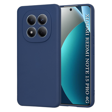 Techsuit SoftFlex szilikon tok Xiaomi Redmi Note 15 Pro 4G készülékhez - kék