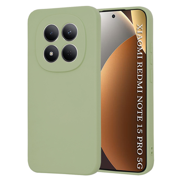 Techsuit SoftFlex szilikon tok Xiaomi Redmi Note 15 Pro 5G készülékhez - matcha