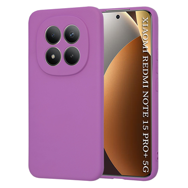 Techsuit SoftFlex szilikon tok Xiaomi Redmi Note 15 Pro Plus / Poco M8 Pro készülékhez - lila