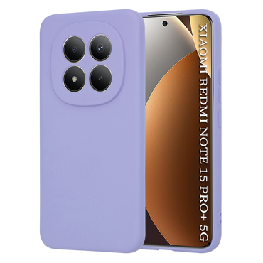 Techsuit SoftFlex szilikon tok Xiaomi Redmi Note 15 Pro Plus / Poco M8 Pro készülékhez - világoslila