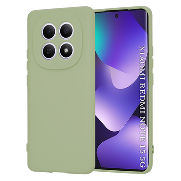 Techsuit SoftFlex szilikon tok Xiaomi Redmi Note 15 4G / Redmi Note 15 5G / Poco M8 készülékhez - matcha