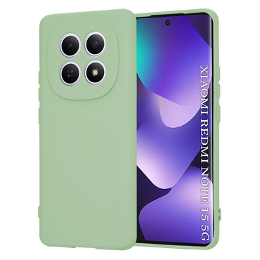 Techsuit SoftFlex szilikon tok Xiaomi Redmi Note 15 4G / Redmi Note 15 5G / Poco M8 készülékhez - menta