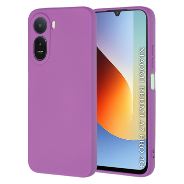Techsuit SoftFlex szilikon tok Xiaomi Redmi A7 Pro készülékhez - lila