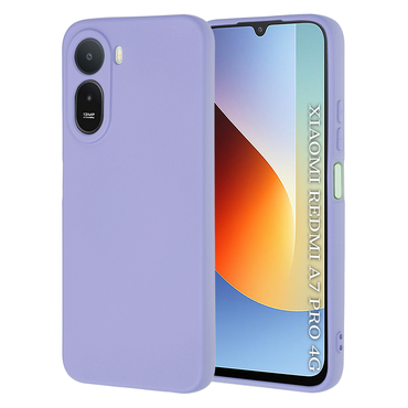 Techsuit SoftFlex szilikon tok Xiaomi Redmi A7 Pro készülékhez - világoslila